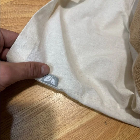 Fynd Nature's Cream and Tan Tote Bag - Picture 6 of 6